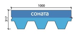 Гибкая черепица Шинглас  Самба 